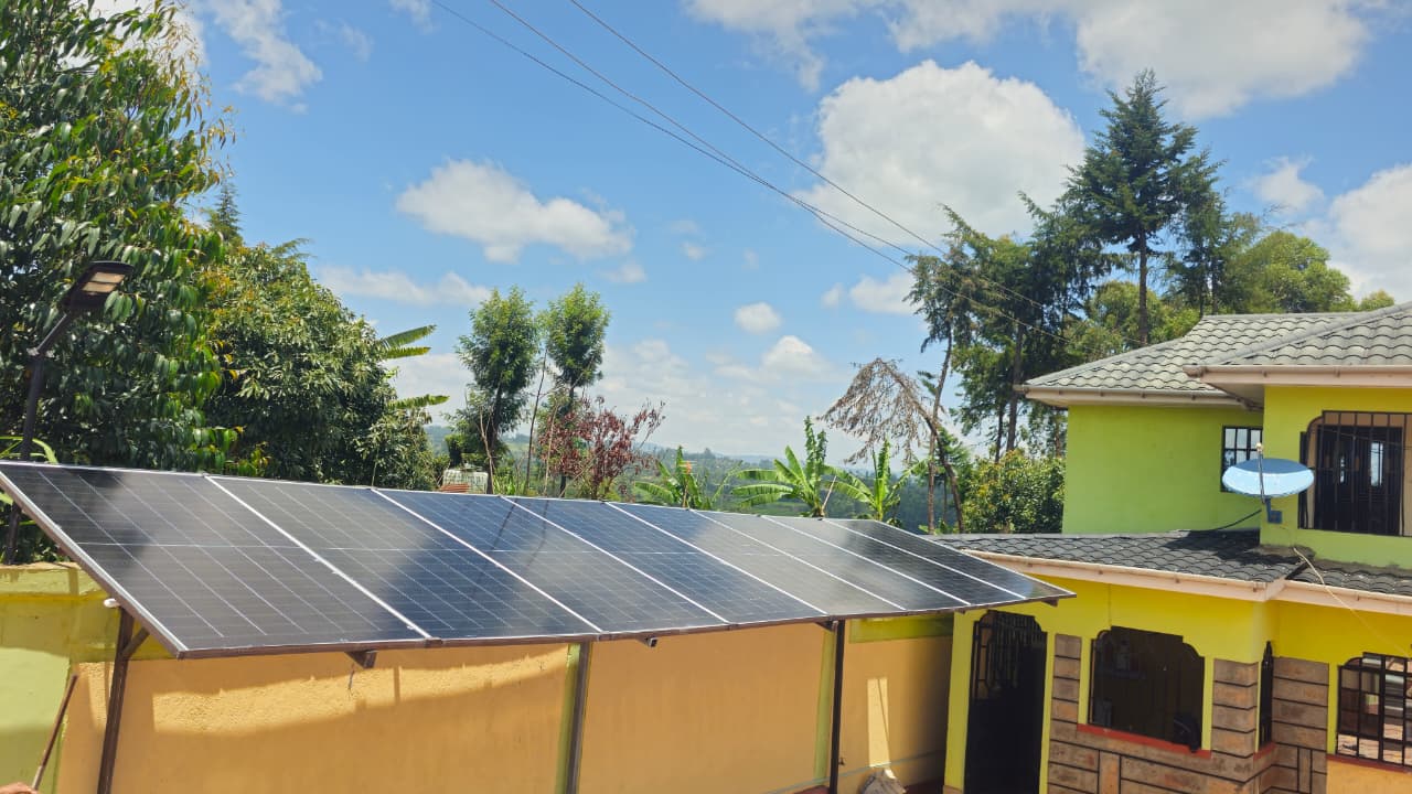 5kw Residential Solar Installation in Githunguri, Kiambu County