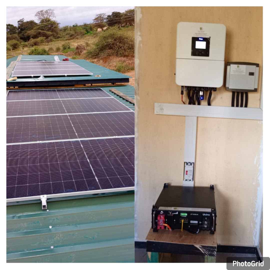 5kW Solar Power System Installation in Kajiado County – Reliable Solar Energy for a Ranger's House